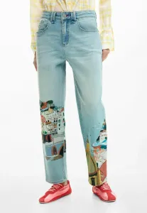 Джинсы прямого кроя amalfi Desigual, Blue