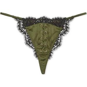 Victoria's Secret 24 Big Show Collection VERY SEXY трусики женские 1 упаковка Spruce Green