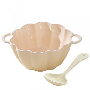 Боул Kawasimaya, 7.5 inches paiкрасный earrings bowls (светлый розовый)+soup ladles