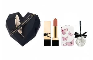 SAINT LAURENT Набор косметики Gold Bar в коробке Starry Sky Rose, легко растушевывается, матовый, стойкий