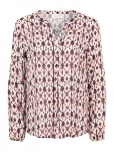 CARTOON Блузка с узором фиолетово-розового цвета