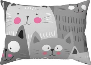 Pevtufa Наволочки с принтом группы кошек с застежкой конверт Cats Group