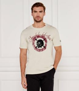 Футболка Aeronautica Militare Comfort fit, бежевый