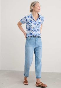 Блузка на пуговицах Seasalt Cornwall, синий