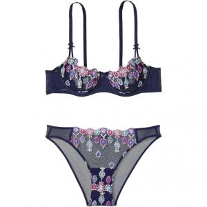 Victoria's Secret Женский комплект белья marine blue