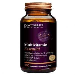 Doctor Life Multivitamin Essential, биоактивные витамины и минералы, Добавка , 100 капсул. Inna marka
