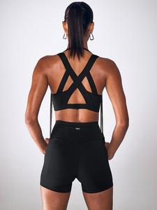 Спортивный бюстгальтер VSX Increative Max Vsx, strappy back black