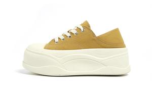 FOREVER 21 Устойчивые к истиранию и скольжению низкие парусиновые туфли женские желтые