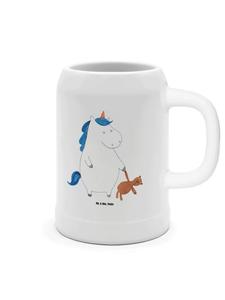 Пивная кружка в виде единорога-плюшевого мишки без слов, белого цвета Mr. & Mrs. Panda