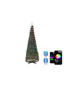 Beliani Светодиодная декорация SAARLOQ зеленого цвета - (Ш) 55 x (В) 160 x (Д) 55 см