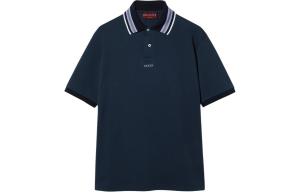 Рубашка поло мужская темно-синяя Gucci, синий