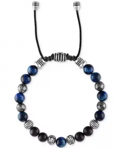 Мужской браслет-боло Marine Star со стразами из нержавеющей стали Bulova
