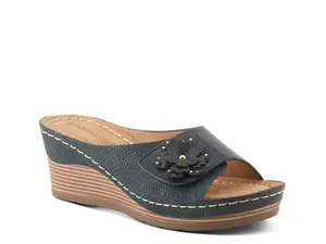 Сандалии Mahan Wedge Patrizia, Navy