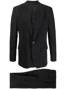 Костюм с однобортным пиджаком DOLCE & GABBANA, черный