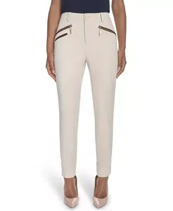 Женские облегающие укороченные бриджи с заниженной талией Tommy Hilfiger, загар/бежевый