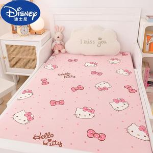 Disney Простыня на резинке 90х200 см из хлопка, детская, с мультяшным принтом Kuromi Cinnamoroll Melody, цвет Butterfly bow KT