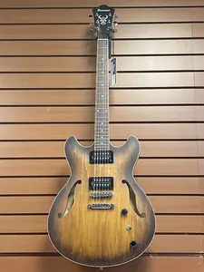 Электрогитара Ibanez Artcore AS53TF с полуокрывным корпусом, цвет Tobacco Flat