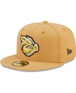 Мужская приталенная шляпа из натуральной коллекции Lehigh Valley IronPigs Authentic Collection 59FIFTY New Era