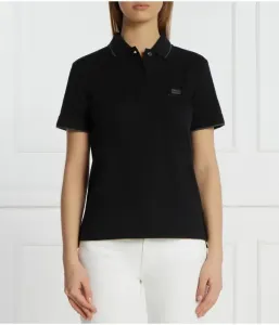 Поло E-NINA slim fit Napapijri, черный