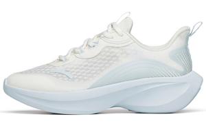 Коллекция беговых кроссовок для женщин с низким верхом цвета слоновой кости/светло-серого/фантомно-синего цвета Anta