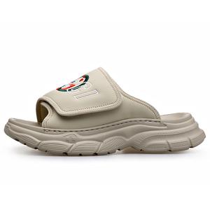 SHUPATE Тапочки-слайды мужские, черно-белые