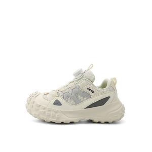 Низкие детские повседневные кроссовки Ecru/Starlight Silver Kids' Jeep