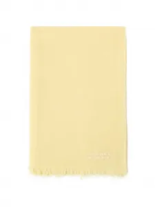 Шарф Alette с бахромой по краю Isabel Marant, желтый