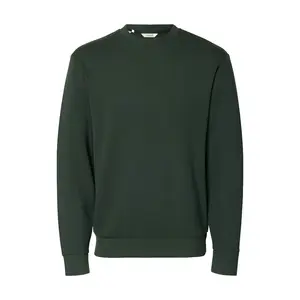 Толстовка Selected Emanuel Soft, зеленый