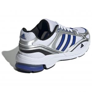 SPIRITAIN 2.0 Low Top Массивные кроссовки Unisex Blue Black Silver Adidas, Половина Флуоресцентный Синий/Черный/Серебристый