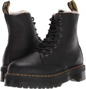 Ботинки Dr. Martens Unisex Jadon Faux-Fur Lined, Black
