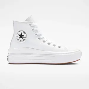 Женские кэжуал кеды Chuck Taylor All Star коллекции Move Leather Converse, белый