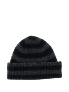 Шапка бини в полоску Howlin', черный