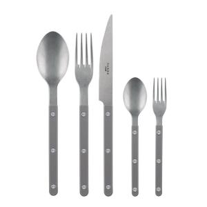 Набор столовых приборов Sabre Paris - 5-teilig, Bistrot, серый