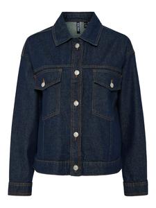 Куртка межсезонная PIECES PCElma, темно-синий