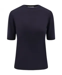 Футболка Gerico из натуральной шерсти Max Mara, синий