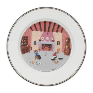 Тарелка для завтрака Villeroy & Boch Design Naif Kamin, 20,9 см, белый