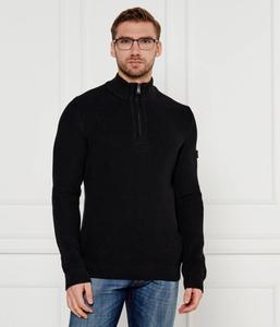 Свитер мужской Joop! Jeans Генри с воротником на молнии, черный