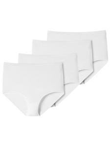 Трусики макси 95/5 органический хлопок Schiesser, белый