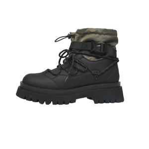 Xiwencha Короткие унисекс Мартин Ботинки Зеленые Короткие Плюшевые, цвет Green Short Plush