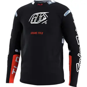 Футболка с длинным рукавом Troy Lee Designs GP Pro Blends, черный