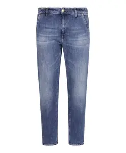 Джинсы из денима - идеальный стиль и комфорт. Pt Torino, синий