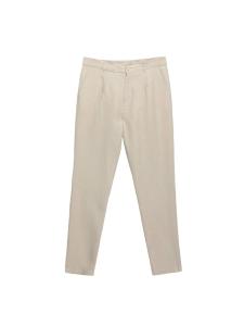 Обычные брюки со складками спереди Ramsey, бежевый