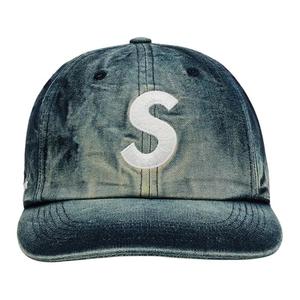 Кепка с логотипом S из ткани кордура деним Supreme