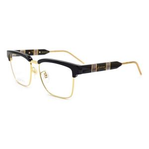 Мужские очки Gucci Multi-Color GG Optical Metallic Asia Edition в черной оправе