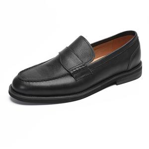 ZUOSAISI Коричнево-черные лоферы мужские черные, цвет Black