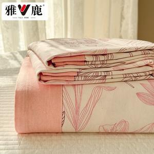 Yalu Простыня из 100% хлопка 245х270 см, цвет Fanhua-Pen, хлопок Синьцзян