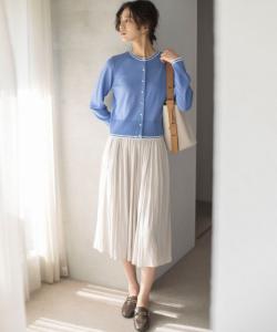 Юбка с легкой драпировкой и сборками Suite L, цвет Ivory [002]