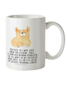 Детская кружка Корги с надписью белого цвета Mr. & Mrs. Panda