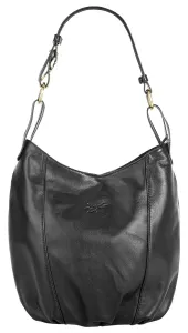 Шоппер Samantha Look, натуральная кожа, производство Италия, черный