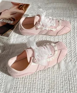 Кроссовки с кружевной лентой Aimoha - Select -, цвет Pink